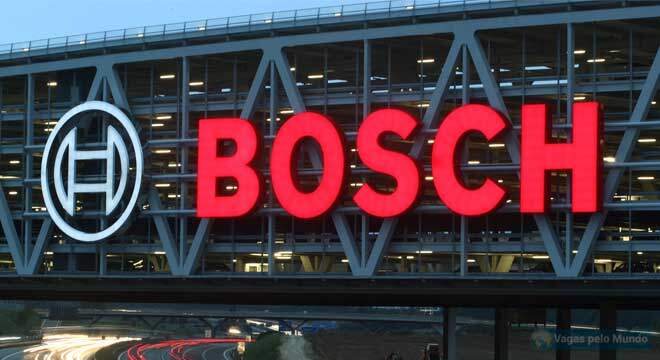 Bosch esta contratando em todo o mundo