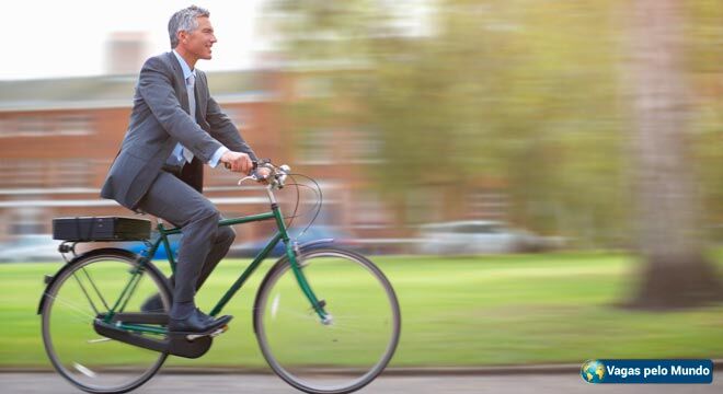 Utilizar a bicicleta para ir para o trabalho emagrece