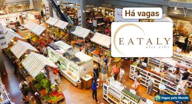 Vagas no Eataly