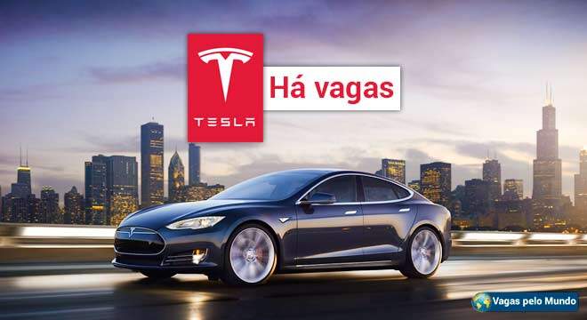 Tesla Motors esta contratando em diversos paises