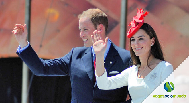 trabalhar no Palácio de Kensington