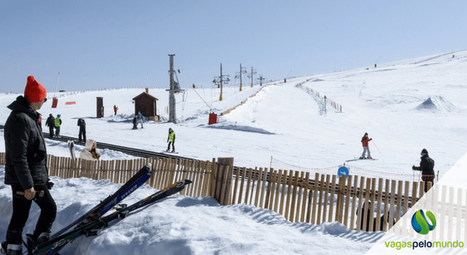 serra da estrela portugal neve