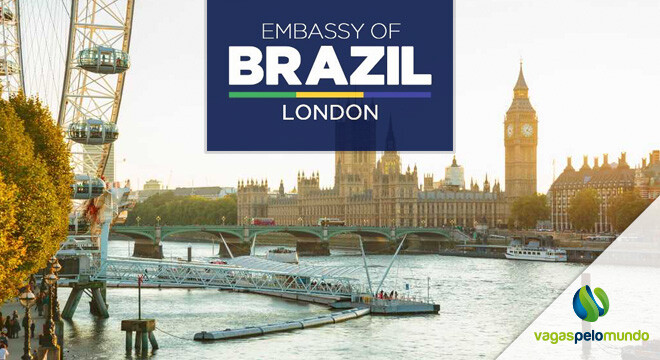 vaga na Embaixada do Brasil em Londres