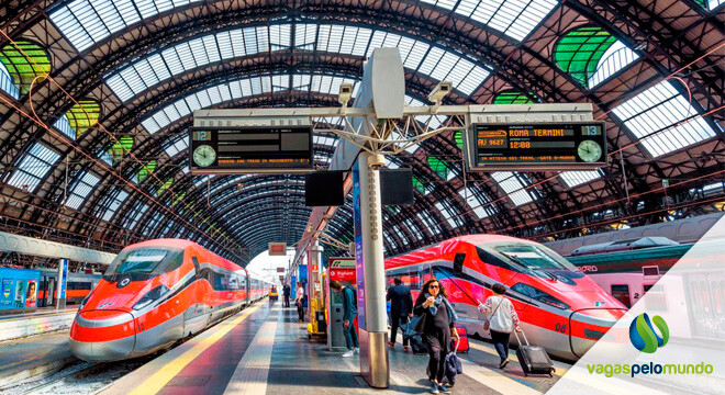 Viajar de trem na Europa