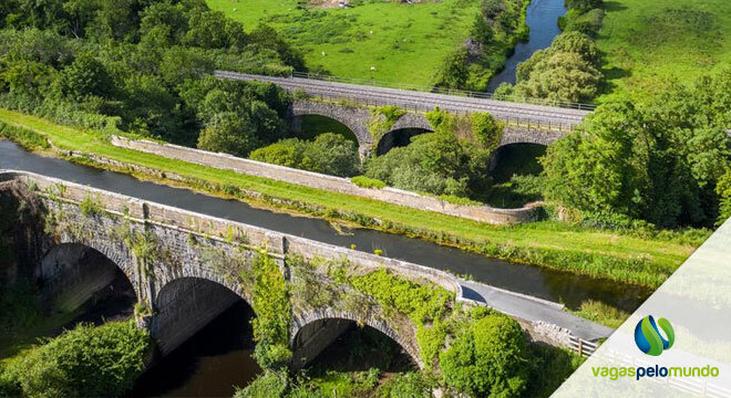 Ciclovia na Irlanda Royal Canal Greenway