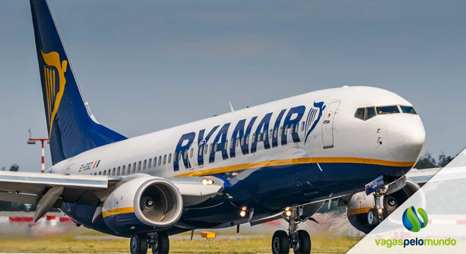 vagas na Ryanair