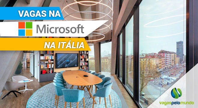 vagas na Microsoft na Itália