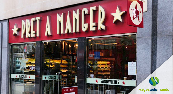 vagas na Pret a manger na Irlanda