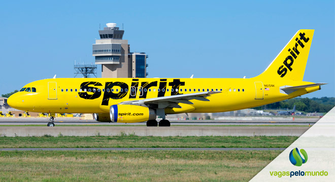 vagas na spirit airlines