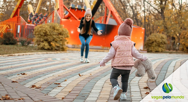 trabalhar na Dinamarca babá