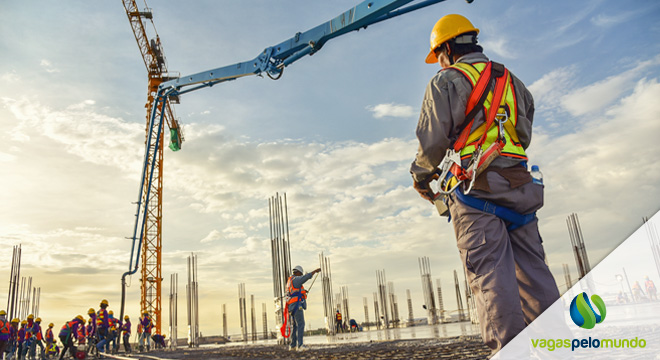 construção civil Canadá