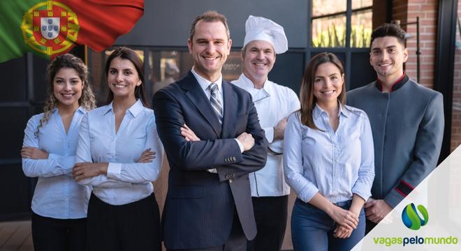 Feira de emprego em Portugal